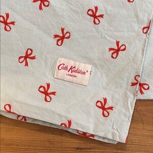 CATH KIDSON *Standard* Bow Print Pillowcase Set/2 Ruby Sage